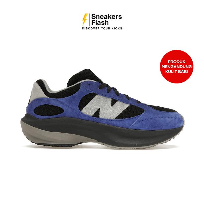 NEW BALANCE Wrpd Runner Black Blue Sepatu Sneakers Pria - UWRPDTBK - Size 43