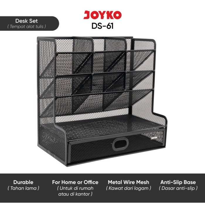 

TERBARU! Desk Set Tempat Alat Tulis Joyko DS-61