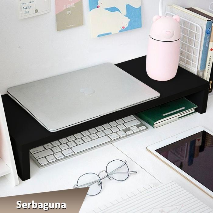 

TERBARU! CozyCraft - Rak Dudukan Laptop Multifungsi Modern Minimalis untuk Desk Organizer Meja Kerja
