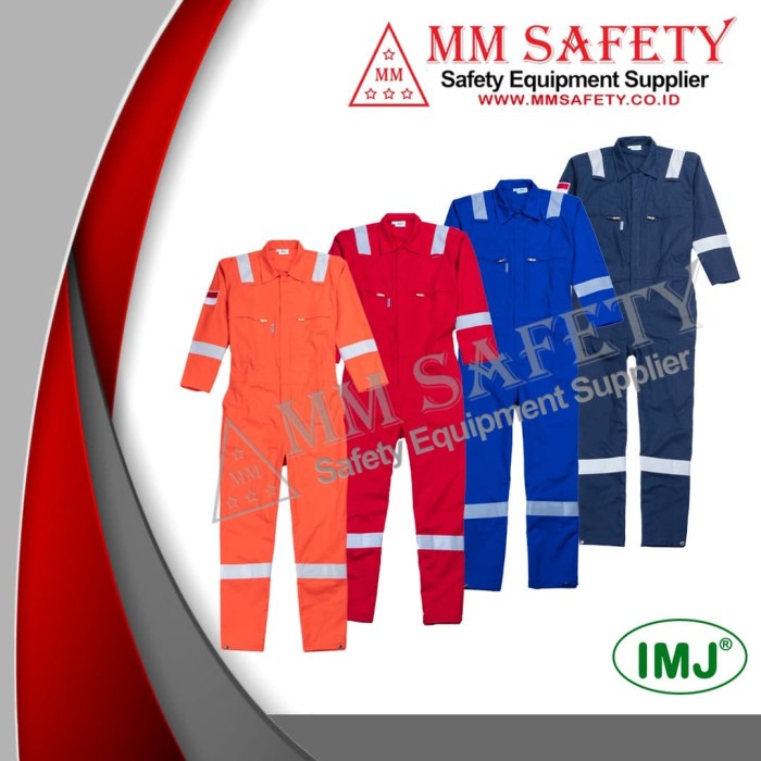 Wearpack Imj Cotton 100% / Coverall 3M (Anti Percikan Api)