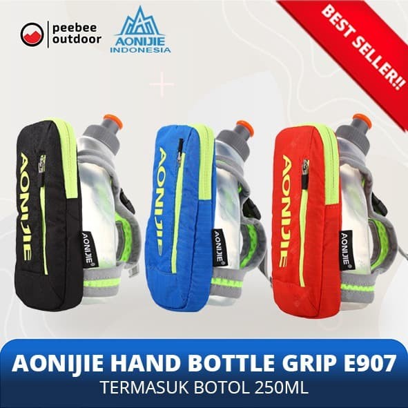 PROMO AONIJIE Running Hand Bottle Grip E907 BONUS Botol 250 ml Lari Trail
