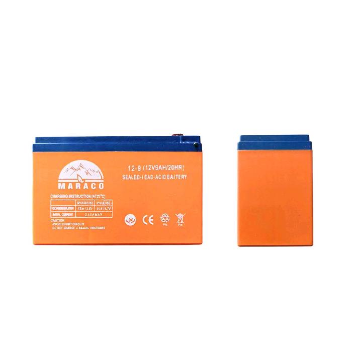 Ready BATTERY 9AH MARACO OREN( aki batre accu sprayer elektrik 12v 9ah maraco orange / ups