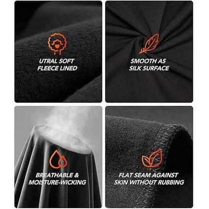 New Long John Body Heattech Ultra Warm Asli 100%