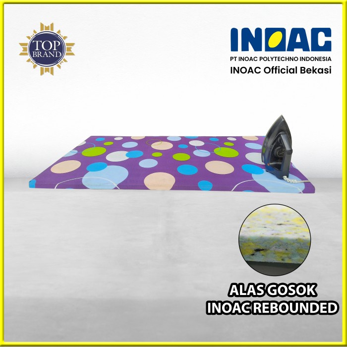 [mzsts] - Alas Gosok Setrika Uap / Listrik Busa Rebounded Inoac 120x60x3 cm