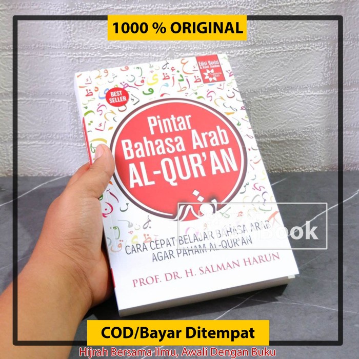 

HOT SALE! Buku Islam Pintar Bahasa Arab Al Quran Cara Cepat Belajar Bahasa Arab