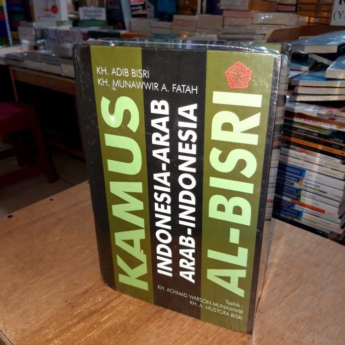 

TERBARU! Kamus Al Bisri Indonesia Arab, Arab Indonesia Buku Kamus Albisri