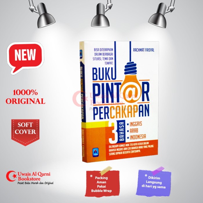 

TERBARU! PINTAR PERCAKAPAN 3 BAHASA INGGRIS ARAB INDONESIA - PUSTAKA ARAFAH