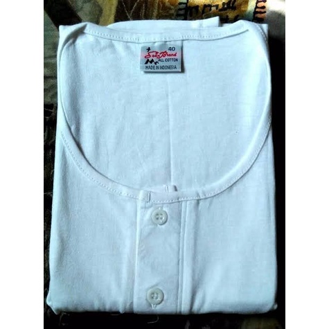 KAOS OBLONG KANCING PRIA PAKET 3 PCS