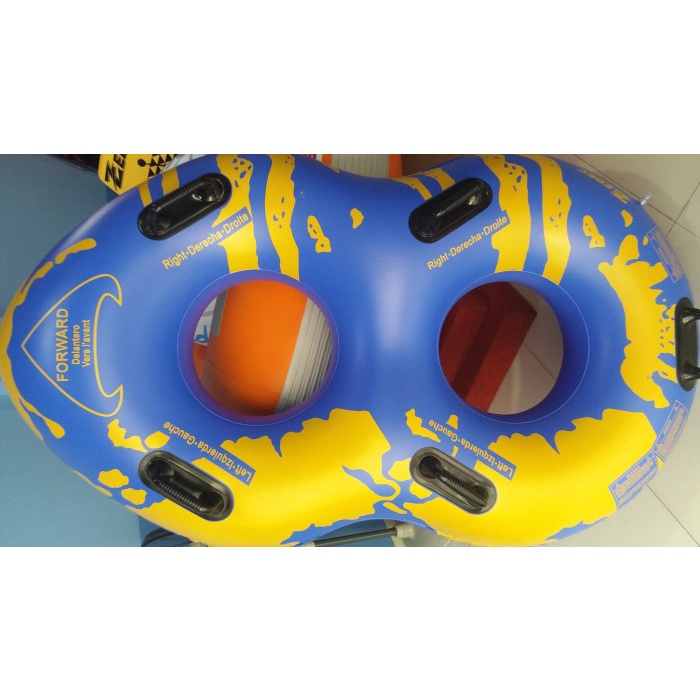 TERBARU Watertubes Ban renang merk ZEBEC 42" Double