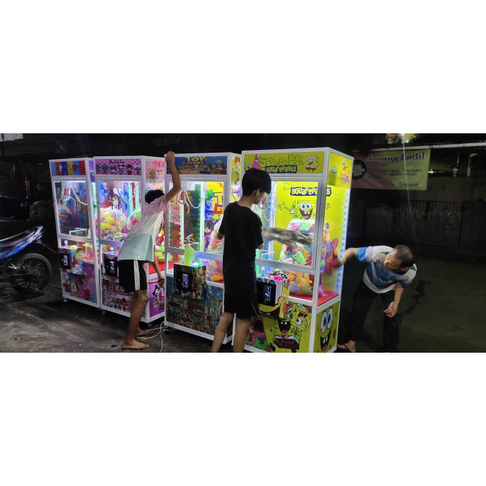 mesin capit boneka paket besar