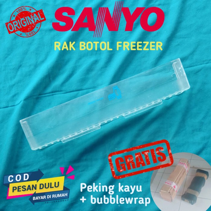 ((((()paling dicari] RAK BOTOL FREEZER KULKAS SANYO BEKAS