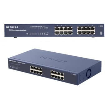 Netgear JGS516 Swit 16-Port 10/100/1000 Mbps Gigabit Ethernet