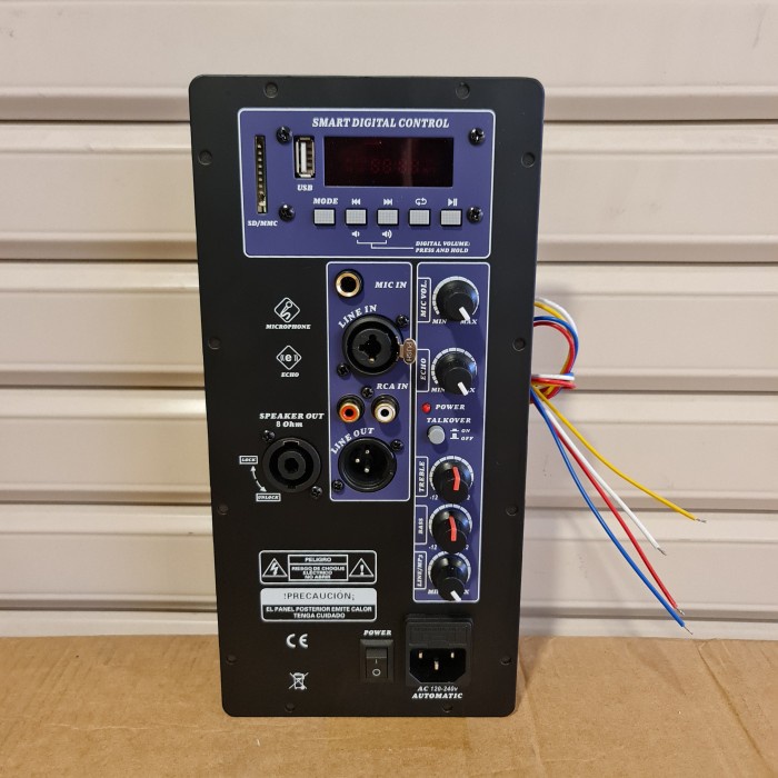 Mesin Speaker Aktif / Power Kit Aktif 500 Watt Original 10-D + USB BT