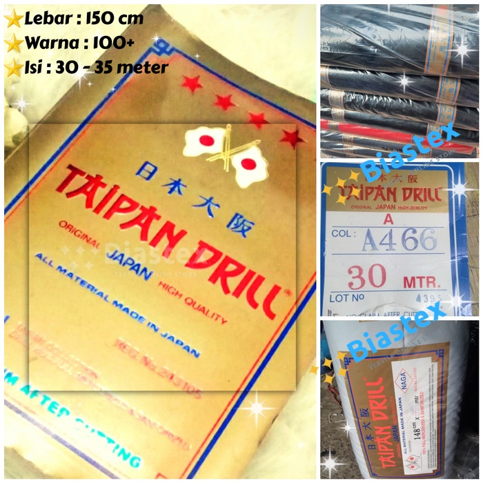 Taipan drill (Gulungan/roll)