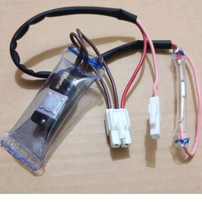 SENSOR DEFROST + FUSE KULKAS SHARP TERBAIK