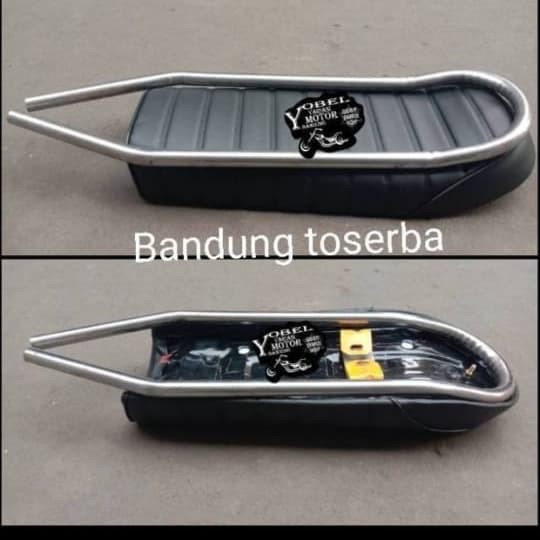 Jok roti japstyle dan behel u panjang paket motor custom