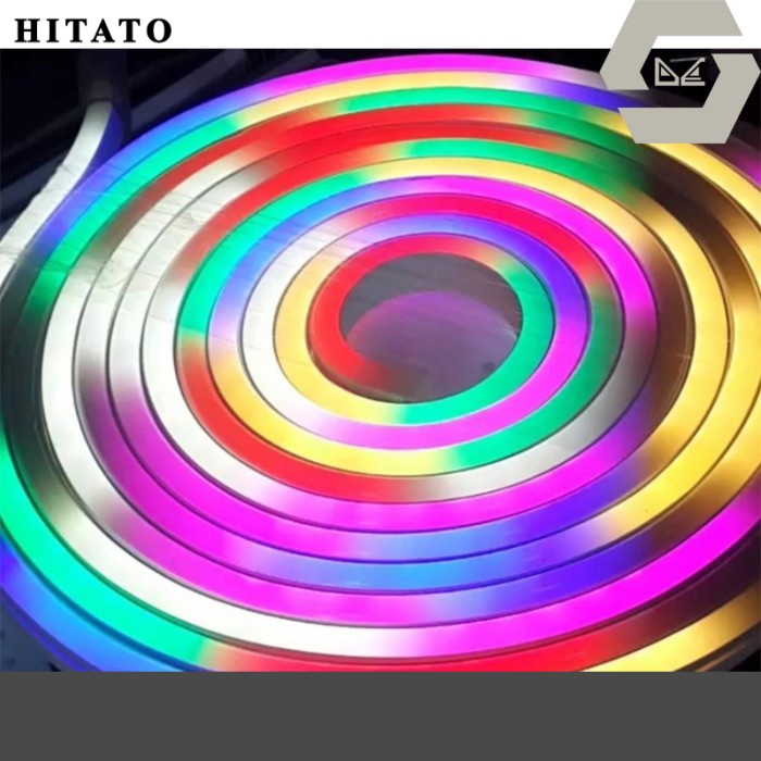 Lampu LED SMD Neon Flex 5050 RGB AC 220V @50m HITATO