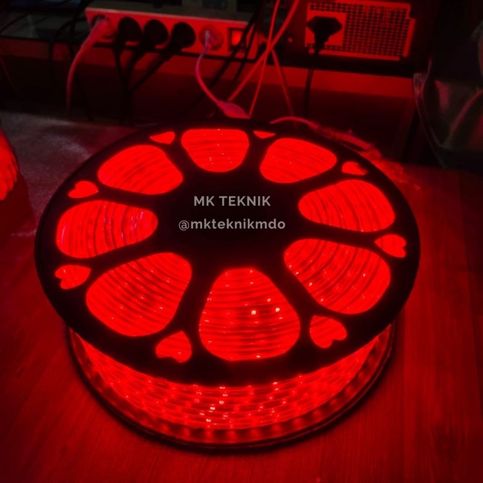 LAMPU LED STRIP SELANG 100 METER 5 SOKET / LAMPU STRIP 100 METER Jual Murah