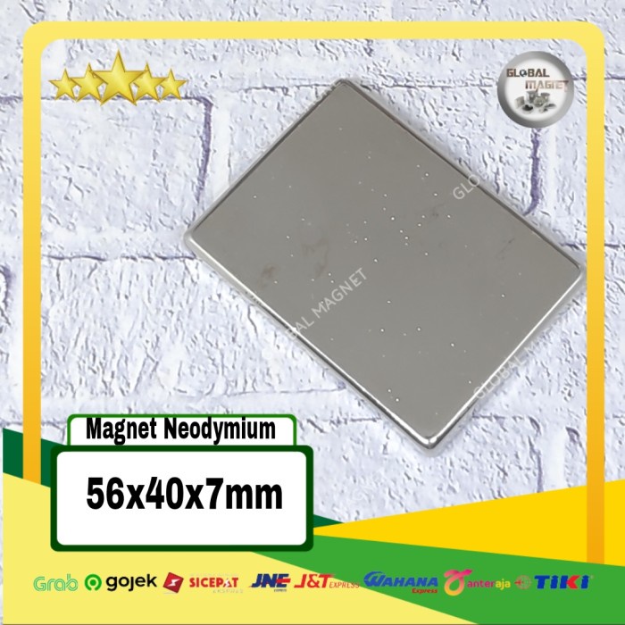 Magnet Neodymium / Magnet Persegi 56X40X7Mm