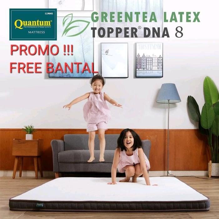 Quantum Matras Topper Greentea Latex DNA 8 Busa Furniture
