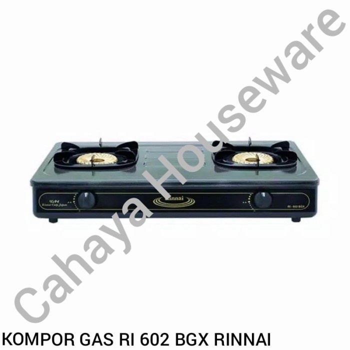 Natanel Kompor Gas Ri 602 Bgx Rinnai Dua Tungku Ter Murah