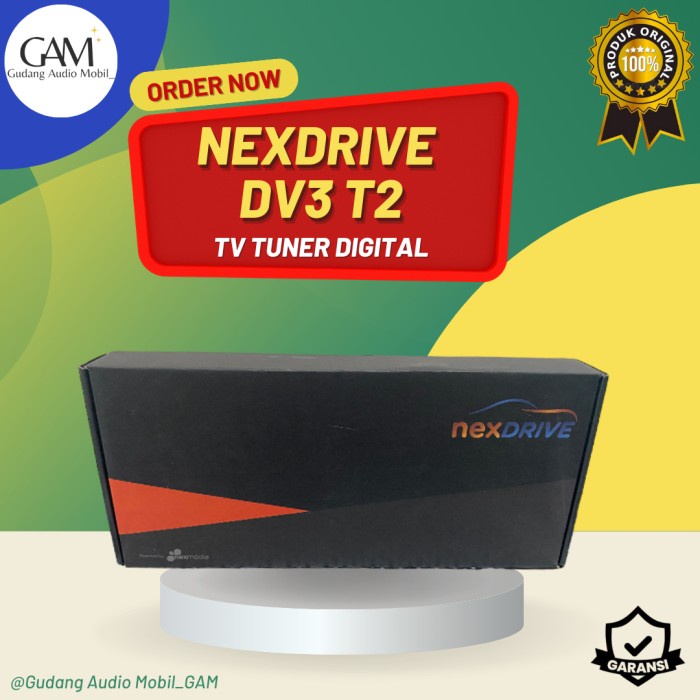 Tv Tuner Digital DVB - T2 Nexdrive by Asuka