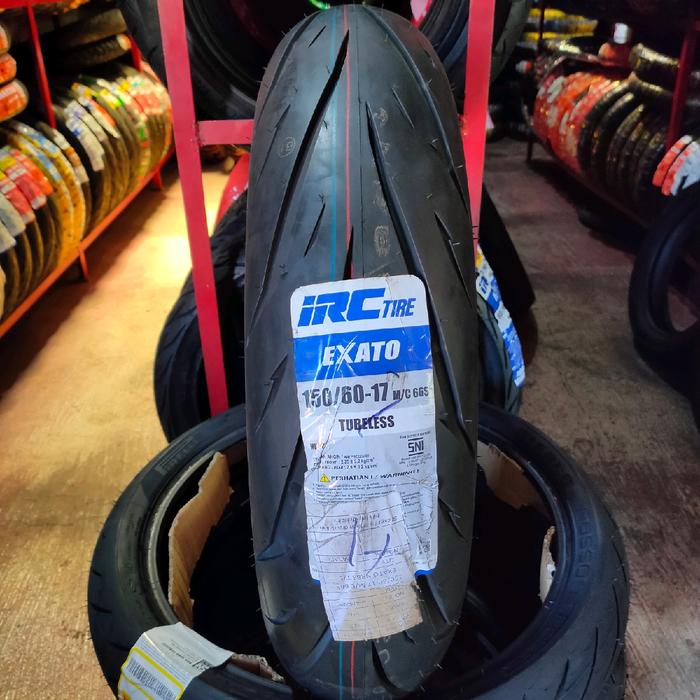Ban IRC EXATO untuk motor sport 150/60-17 TL