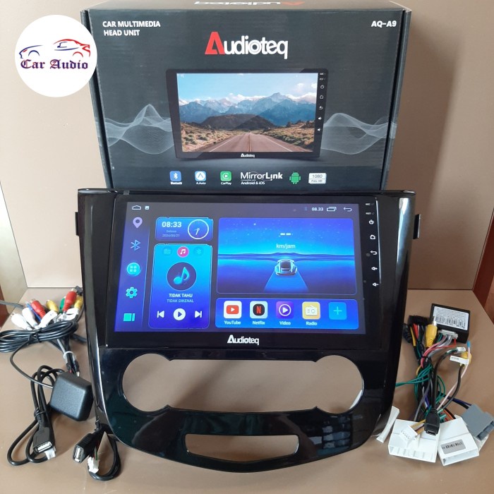 BISA GOSEND HEAD UNIT ANDROID XTRAIL 2.0 CC / 2.5 CC ANDROID XTRAIL T32 ANDEOID AUDIOTEQ 10 INCH