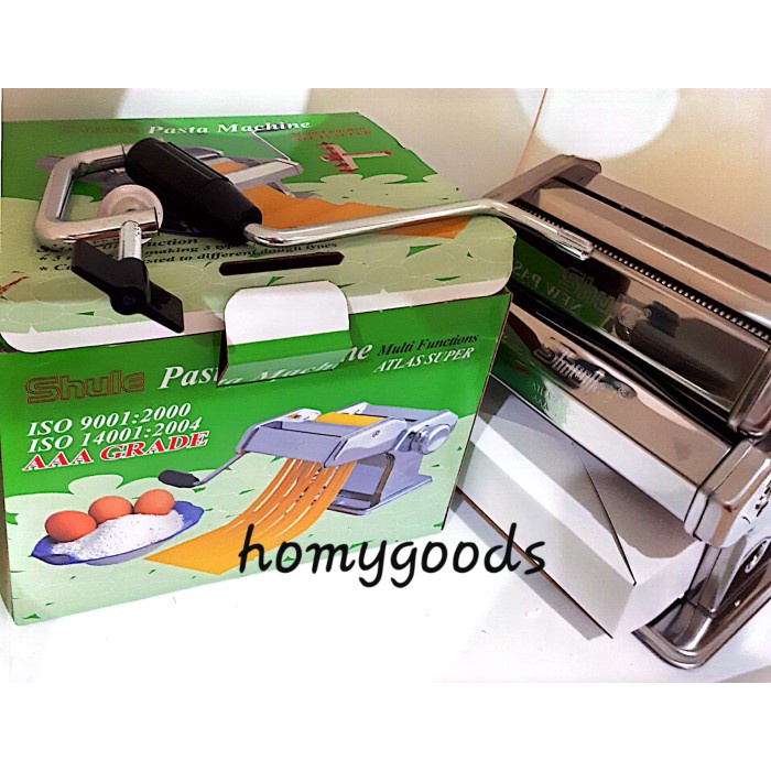 BISA SPK SHULE Super HOMELUX NAGAKO Gilingan Mie Pasta Maker Atlas Ampia