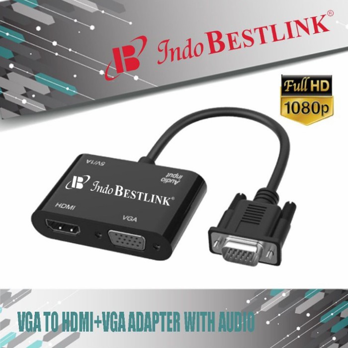 Converter VGA to HDMI VGA / Vga to vga hdmi converter /converter