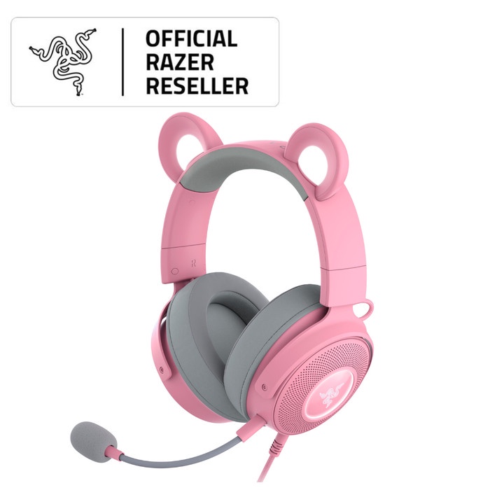 Razer Kraken Kitty V2 - Quartz - Wired RGB Headset