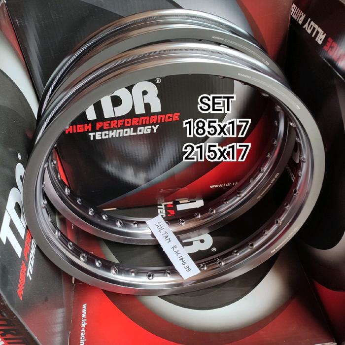 Velg TDR Titanium Grey Ring 17 x 185/215 TDR OriginaL (1 Set)