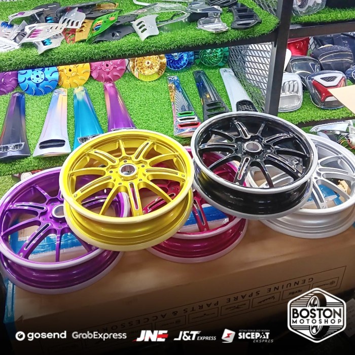 Velg CNC Vespa Sprint Primavera Non Brand model Marus Drag