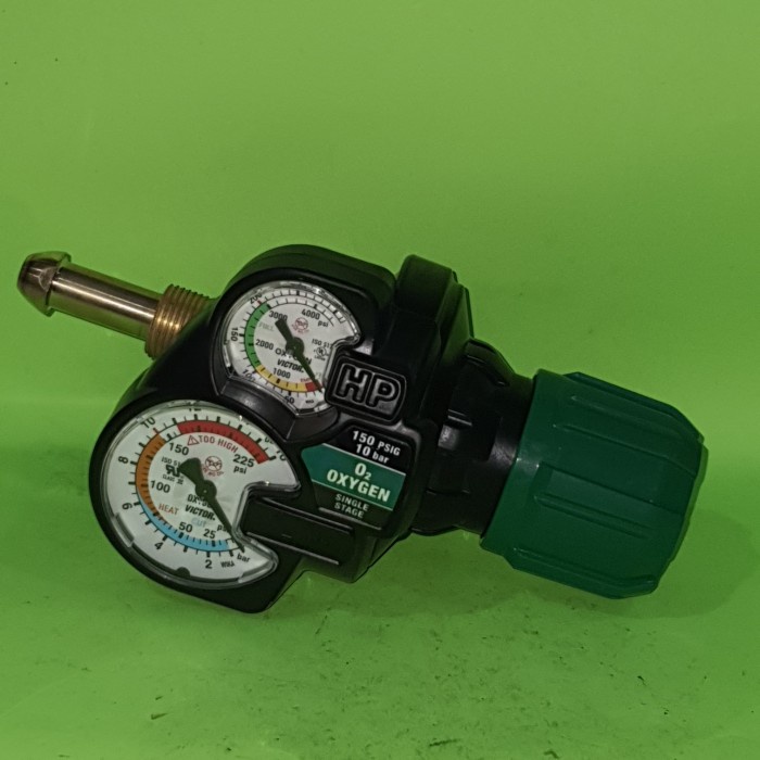 New Victor Regulator Oxygen Ess42 - 150 - 992 Oxygen Single Stage