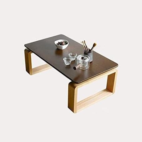 PREMIUM meja lesehan kayu minimalis modern estetik aesthetic multifungsi meja kopi santai meja