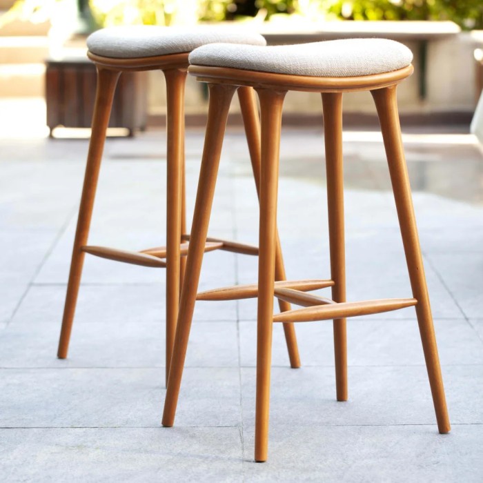 PREMIUM Kursi Bar Stool Bar Kayu Jati Kursi Bar Industrial Kursi Bar Busa Jok