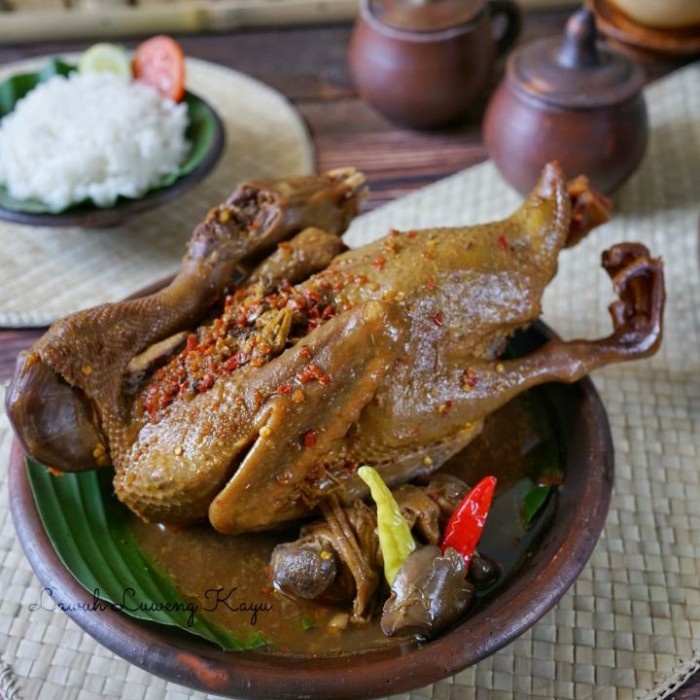 PREMIUM Rica-rica Enthok Luweng Kayu Utuh