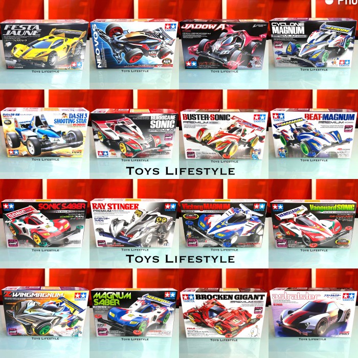 TERLARIS! Mainan Rakit Mobil Tamiya Mini 4WD (ORIGINAL)