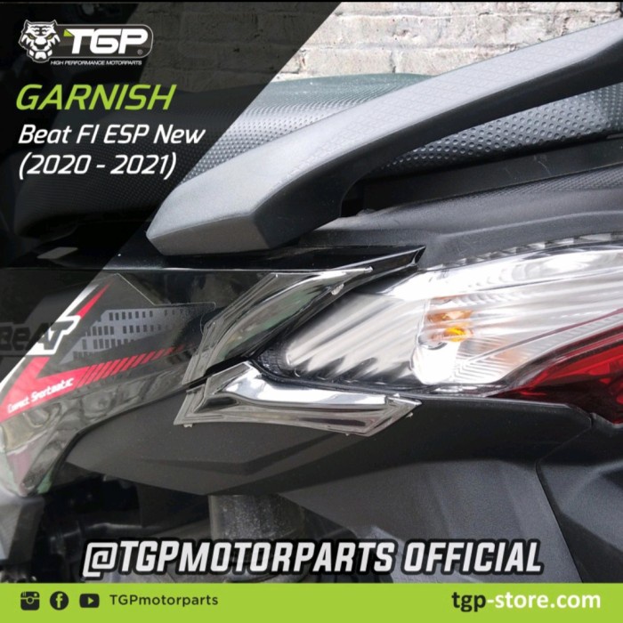 TGP Garnish Lampu Belakang Honda BEAT CBS ISS NEW 2020 / 2021