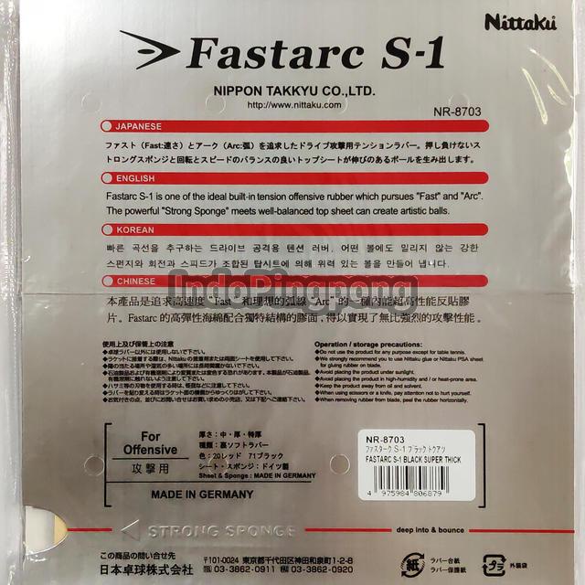 Nittaku FastArc S-1 - Fast Arc S1