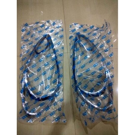 Garnish Lampu Headlamp / List Lampu Depan Chrome Honda Brio