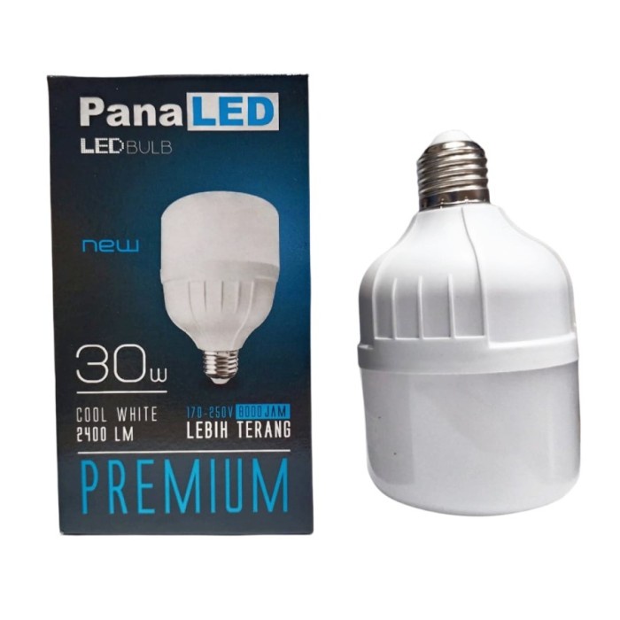 Lampu LED 30 Watt Putih Panaled By Luby Bohlam LED 30w DiskonJual MurahHarga DiskonObral