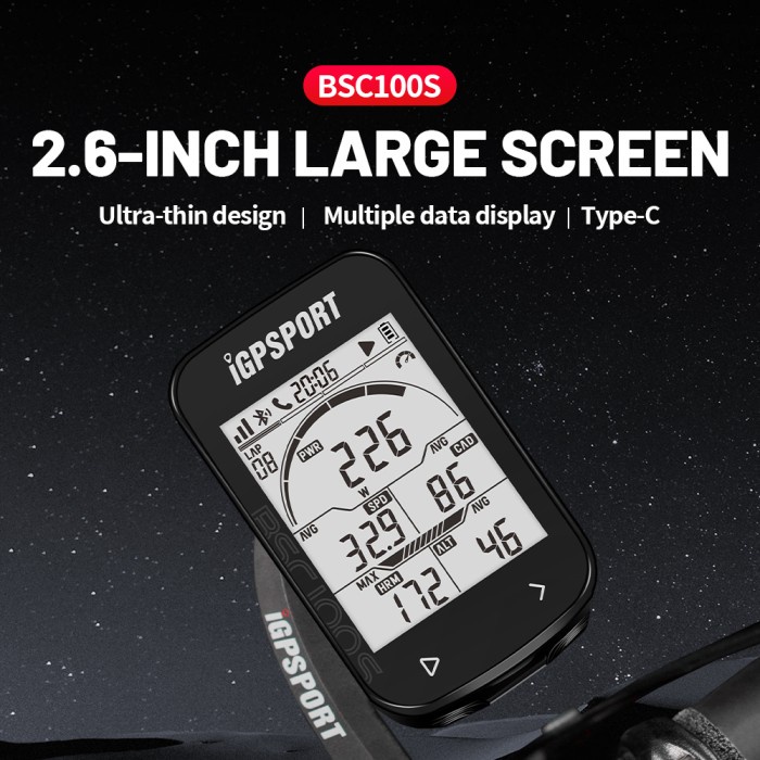 iGPSPORT Bike Computer BSC100S