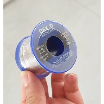 HOT SALE Timah Solder 0.8mm Soldering Wire Tin 0.8 mm 200 gram dekko korea 200g