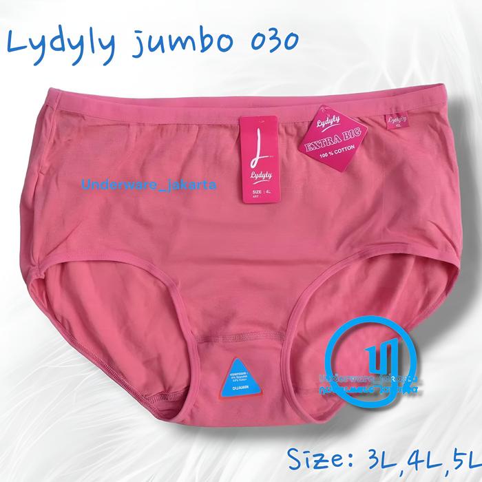 Cd Lydyly Jumbo Ld 030 Cd Lydyly 5L 4L 3L Xxxxl Celana Dalam Wanita Dewasa Jumbo Bahan Katun Karet