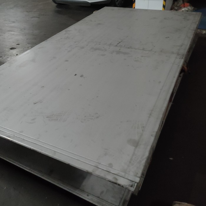 nota plat stainless 304