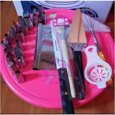 [Masih] PAKET DEKORASI KUE ULANG TAHUN / PAKET DEKORASI KUE PERNIKAHAN ( SET FF ) -