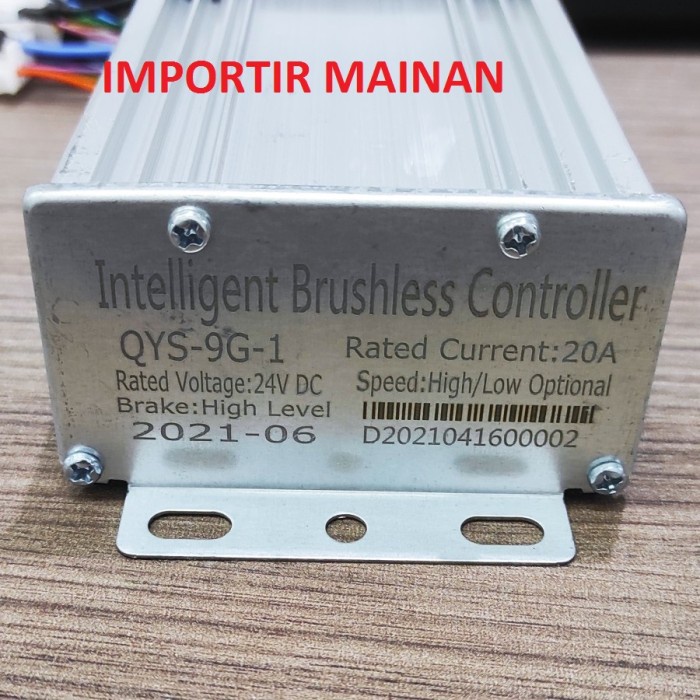 Terlaris Intelligent Brushless Controller Qys-9G-1 Mobil Aki Ysa 021 24V 20A