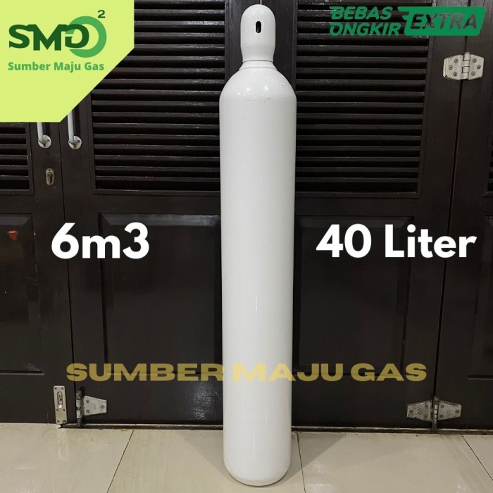 Ready Tabung Oksigen Besar 6m3 + Isi Oksigen