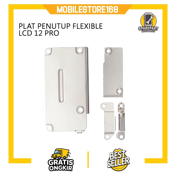 PLAT PENUTUP LAYAR LCD IPHONE 12 PRO ORIGINAL COPOTAN